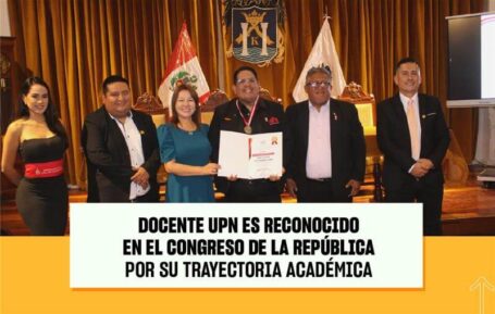 Docente de Arquitectura recibe reconocimiento del Congreso de la República
