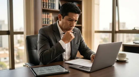 abogado aplicando derecho laboral en el Perú